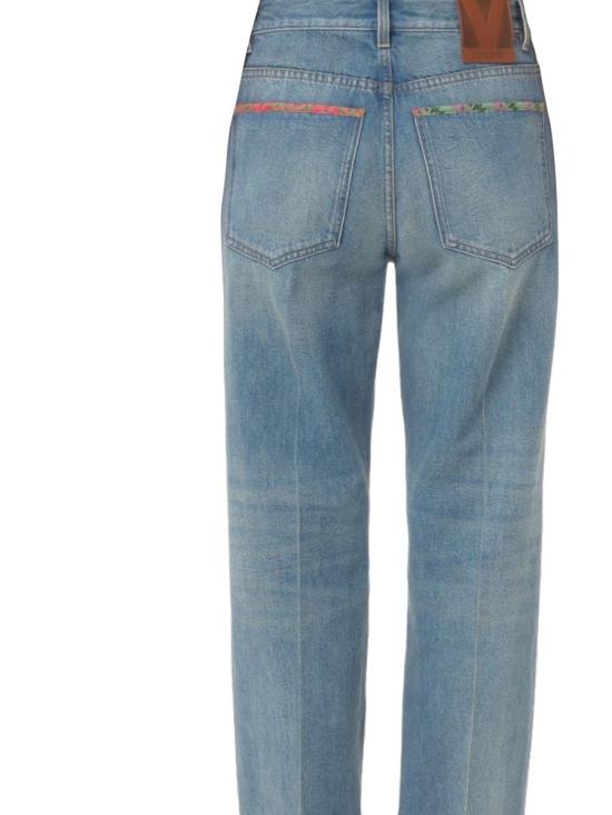 25SS 발렌티노 가라바니 데님 팬츠 6B0DD19X94V558 MEDIUM BLUE DENIM - VALENTINO GARAVANI