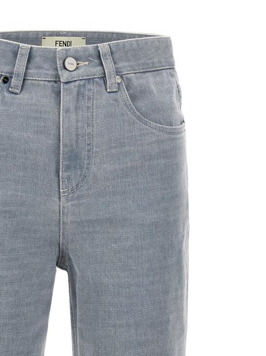  펜디 데님 팬츠 FLP864ASMBF1RX3 GRAY - FENDI