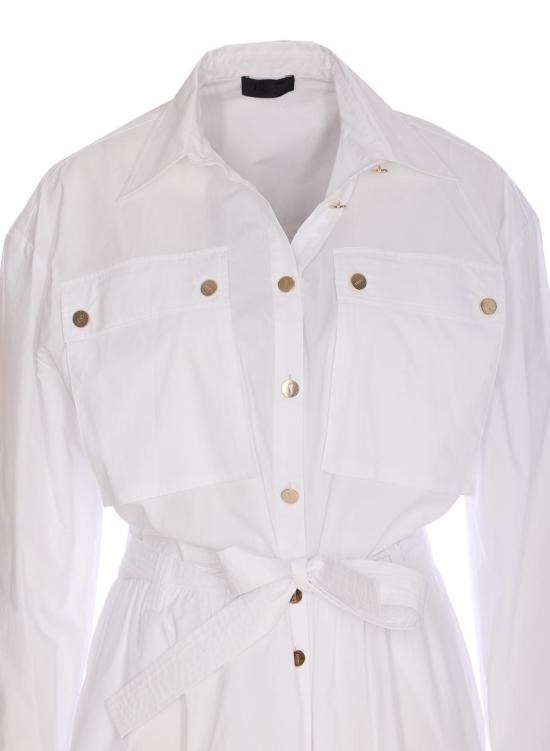 25SS 리우조 미디 원피스 CA5293TS24611111 WHITE - LIU JO