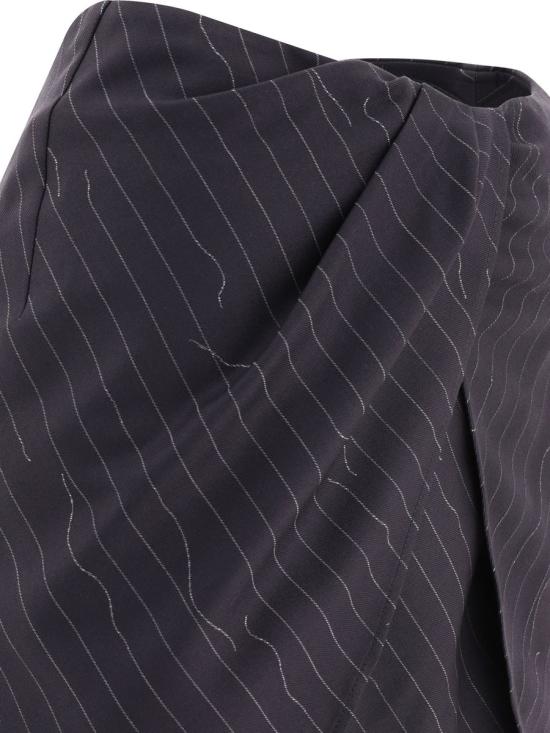  오프화이트 숏 스커트 OWCU009S24FAB002 0700 IRONN - OFF WHITE