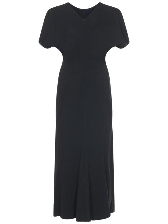 25FW 빅토리아 베컴 롱 원피스 1124WDR005227ABLACK Black - VICTORIA BECKHAM