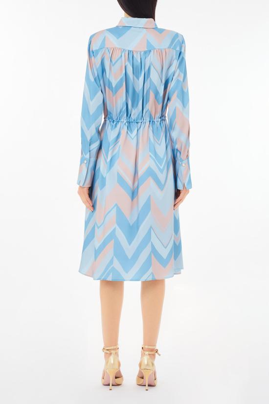 25SS 리우조 미디 원피스 CA5351TS531 M9314 azzurro - LIU JO