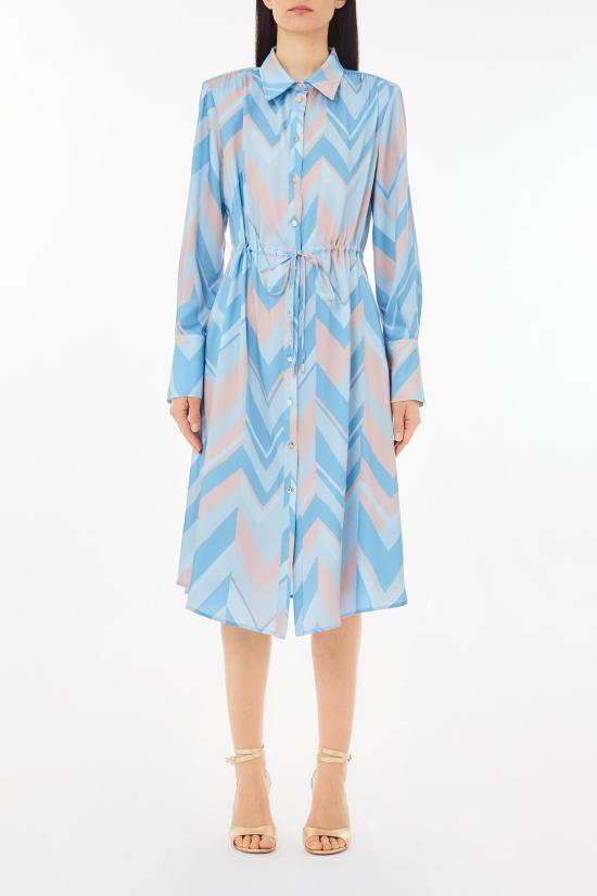 25SS 리우조 미디 원피스 CA5351TS531 M9314 azzurro