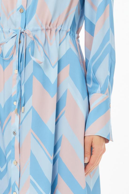 25SS 리우조 미디 원피스 CA5351TS531 M9314 azzurro - LIU JO