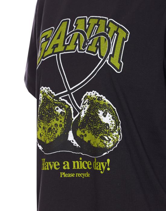 25SS 가니 반팔 티셔츠 T4292252 PHANTOM DOM - GANNI