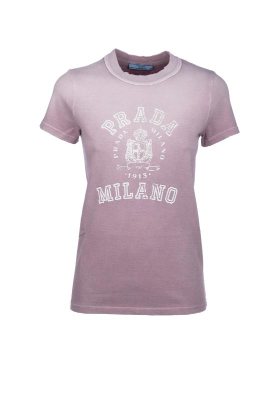 25SS 프라다 반팔 티셔츠 3557B16XS F0203 MALVA