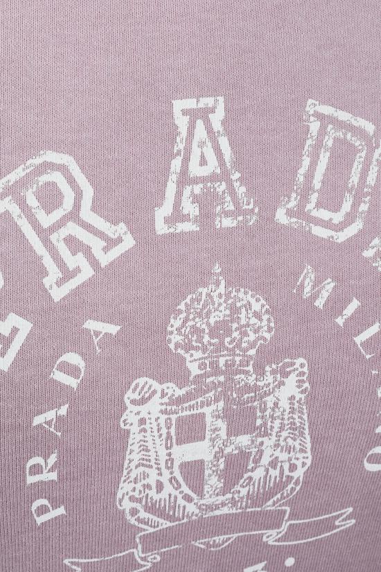 25SS 프라다 반팔 티셔츠 3557B16XS F0203 MALVA - PRADA