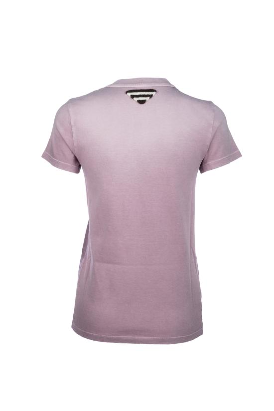 25SS 프라다 반팔 티셔츠 3557B16XS F0203 MALVA - PRADA