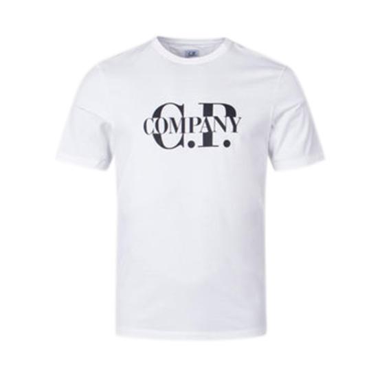 25SS 씨피 컴퍼니 반팔 티셔츠 18CLTS023A006370W 103 GAUZE WHITE