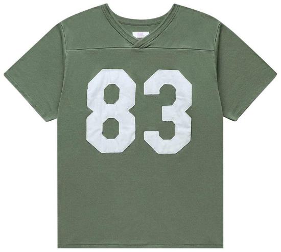  이알엘 반팔 티셔츠 ERL06T022GREEN DOM