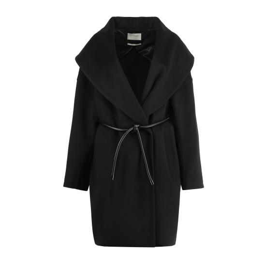 25SS 스포트막스 코트 2512011011600 013 BLACK