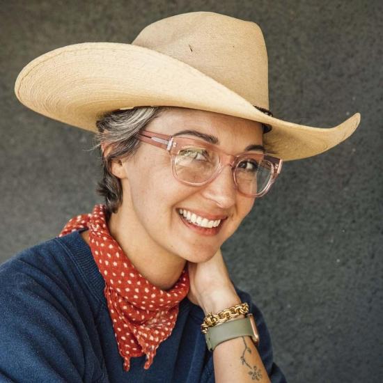  캐디스 안경 미클로스 독서/블루라이트  투명 핑크 - CADDIS