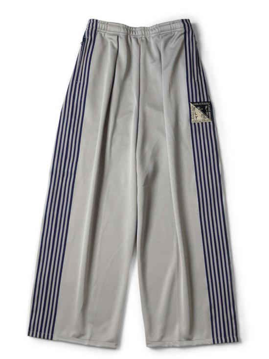  캐피탈 스트레이트 팬츠 Kapital Smooth Jersey Stantman & Woman Baggy Track Pants Grey