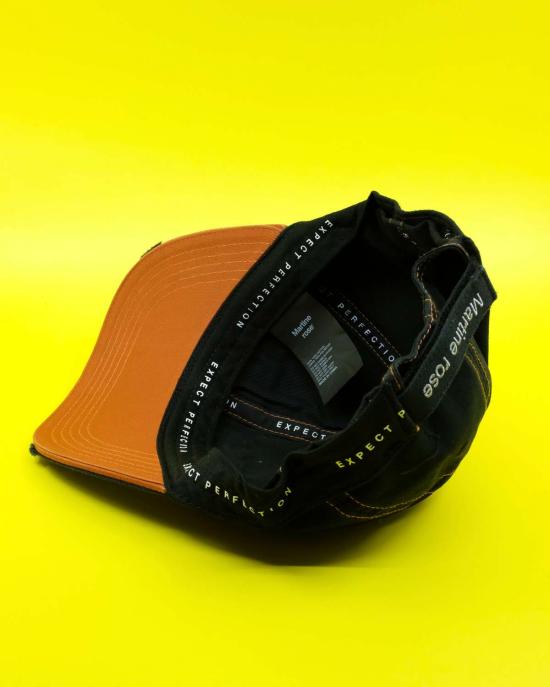  마틴로즈 볼캡 마틴 로즈 롤백 캡 블랙/오렌지 - MARTINE ROSE