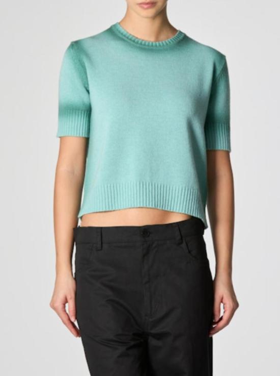  로베르토 콜리나 스웨터 Roberto Collina 캐시미어 티셔츠 Aqua Verde