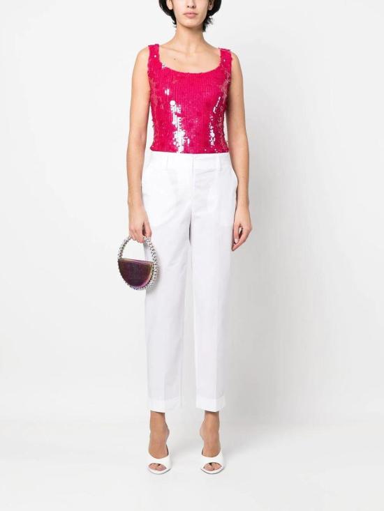  파로쉬 스트레이트 팬츠 D231203CANYOX23001 White - PAROSH