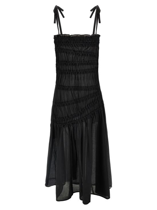 25SS 토리버치 롱 원피스 164520001 Black - TORY BURCH