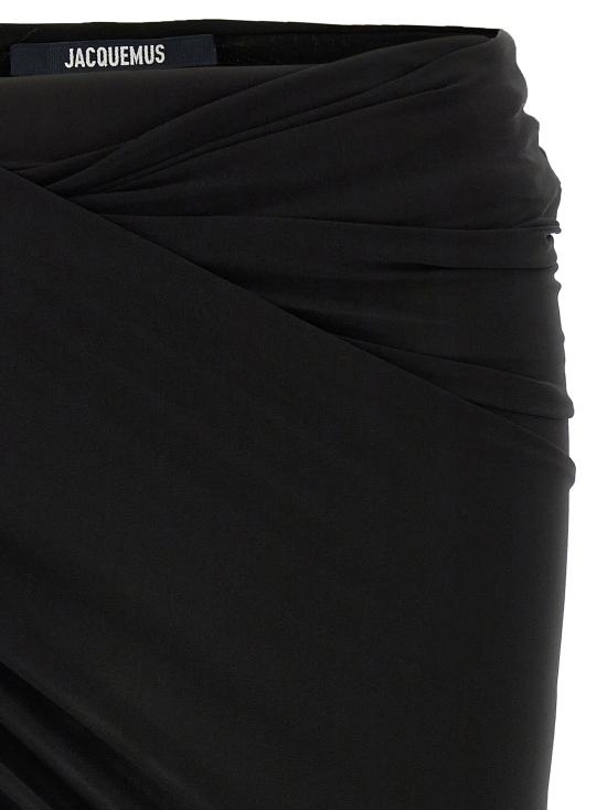 25SS 자크뮈스 롱 스커트 24H243SK0642381990 Black - JACQUEMUS