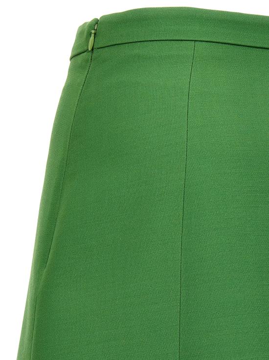 25SS 발렌티노 가라바니 롱 스커트 B3RACE81CFR6F Green - VALENTINO GARAVANI