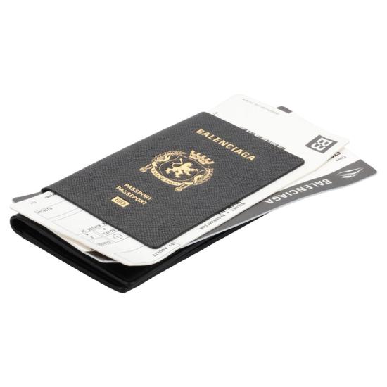 25SS 발렌시아가 카드지갑 7877772AA3R1000 BLACK - BALENCIAGA