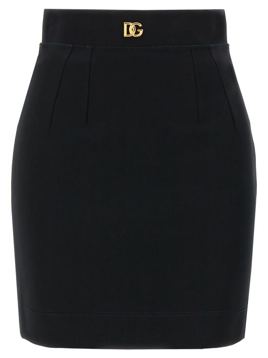 25SS 돌체앤가바나 롱 스커트 F4CB9TGDCWEN0000 Black