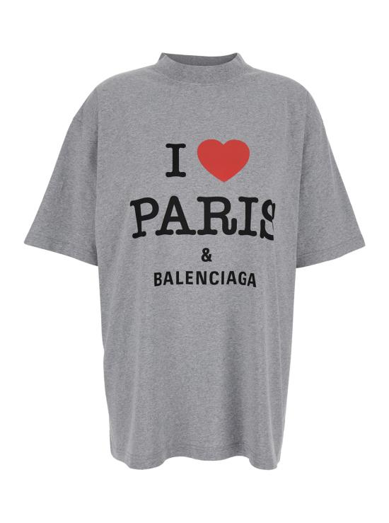 25SS 발렌시아가 반팔 티셔츠 764235TSVI41300 Grey