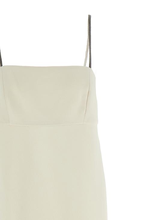 25SS 브루넬로 쿠치넬리 롱 원피스 MA029A5334C7936 White - BRUNELLO CUCINELLI