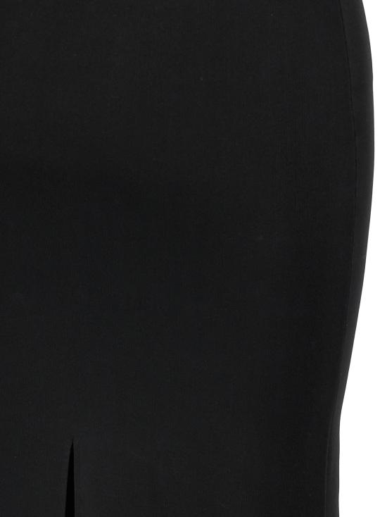 25SS 생로랑 롱 원피스 821093Y77AF1000 Black - SAINT LAURENT