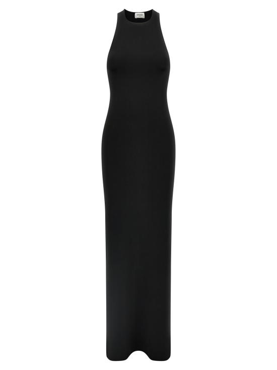 25SS 생로랑 롱 원피스 821093Y77AF1000 Black