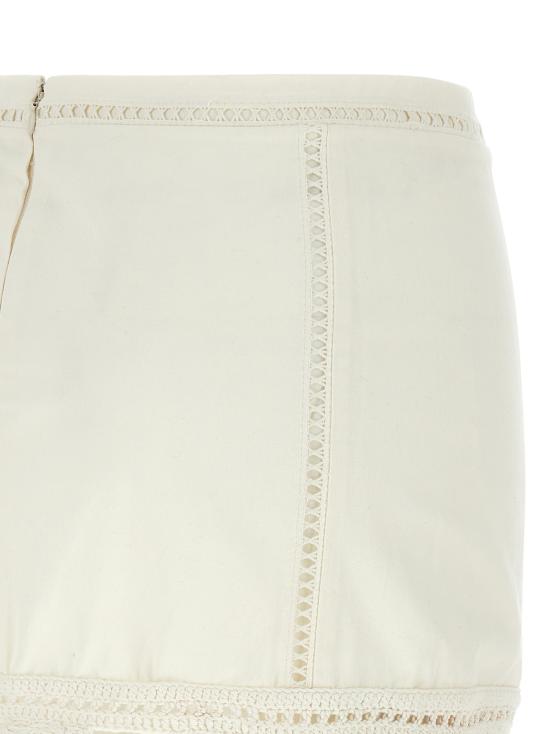 25SS 이자벨마랑 롱 스커트 JU0325FAC1J12I20WH White - ISABEL MARANT