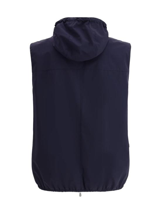 26SS 브루넬로 쿠치넬리 베스트 MM49A7450G C1086 BLUE - BRUNELLO CUCINELLI