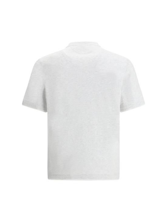 26SS 브루넬로 쿠치넬리 반팔 티셔츠 M0B137427 CY887 GREY - BRUNELLO CUCINELLI