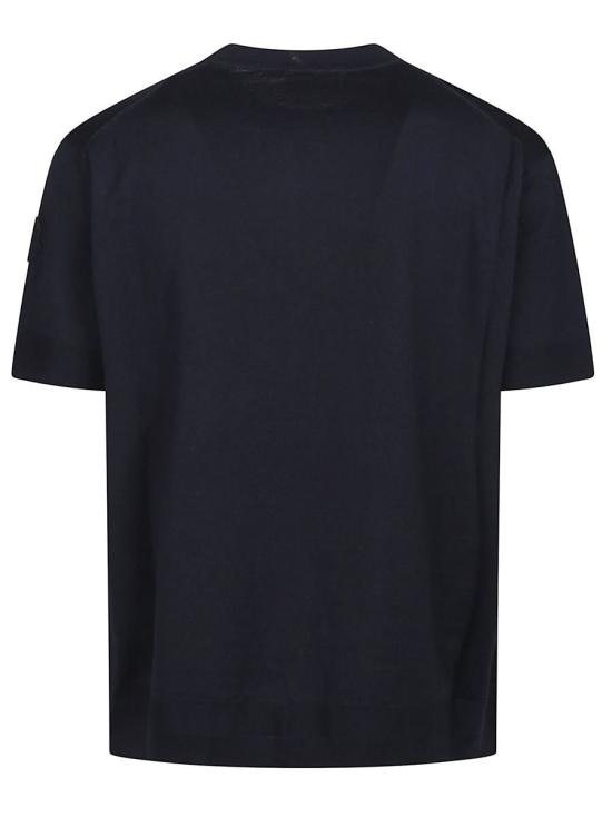 25SS 몽클레어 반팔 티셔츠 K1 091 9C000 11 M6329 BLUE - MONCLER