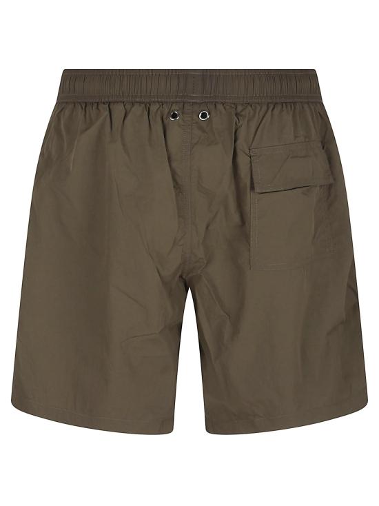 25SS 에르노 스윔팬츠 CST00001U 12494Z 7730 VERDE MILITARE GREEN - HERNO