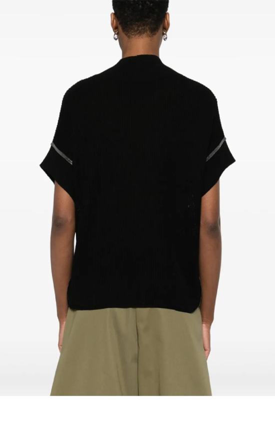 25SS 브루넬로 쿠치넬리 니트웨어 MOA718812 C101 NERO - BRUNELLO CUCINELLI