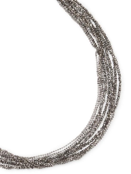 25FW 브루넬로 쿠치넬리 목걸이/팬던트 MCOW9LV25CVERU Silver - BRUNELLO CUCINELLI