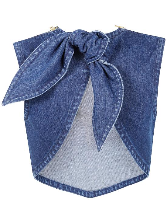 25SS 파투 민소매 티셔츠 TO1610216 661B INK BLUE - PATOU