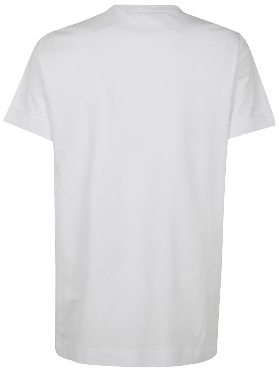 25SS 디익스테리어 반팔 티셔츠 60681 1BIAN WHITE - D. EXTERIOR