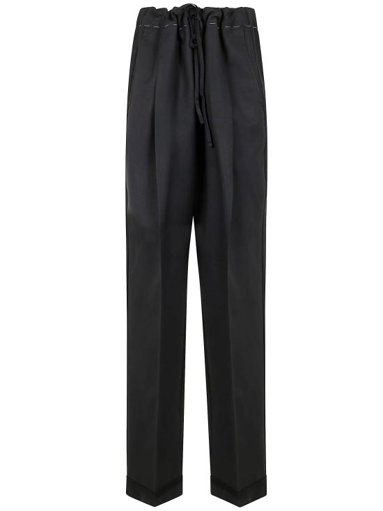 25SS 마르지엘라 스트레이트 팬츠 S51KA0572 M35301 096 510 BLACK - MAISON MARGIELA