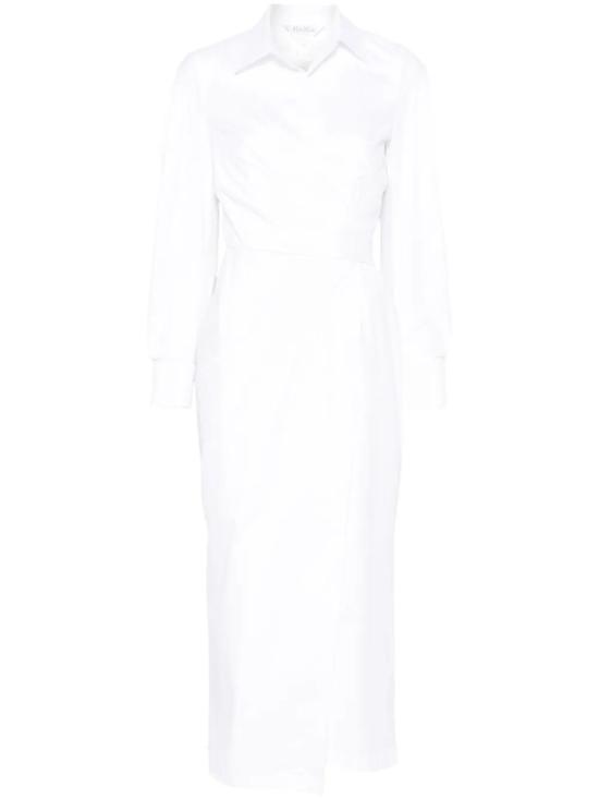  막스마라 롱 원피스 2511221053600 002 WHITE