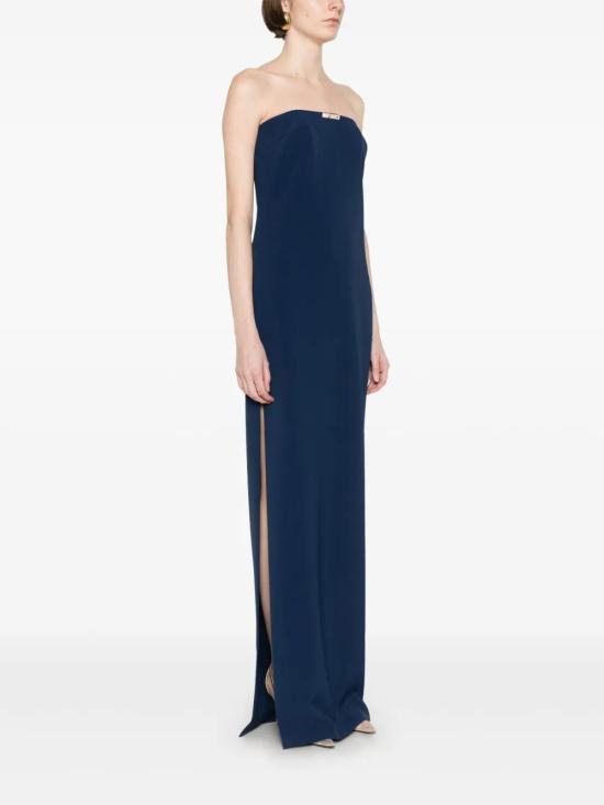 25SS 엘리자베타프랜치 롱 원피스 ABR4652E2 DC8 SEA - ELISABETTA FRANCHI
