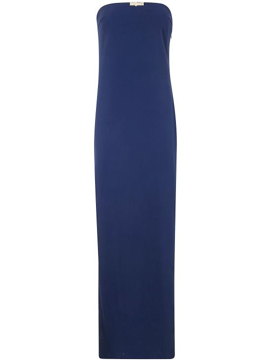 25SS 엘리자베타프랜치 롱 원피스 ABR4652E2 DC8 SEA - ELISABETTA FRANCHI