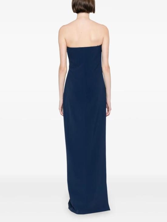 25SS 엘리자베타프랜치 롱 원피스 ABR4652E2 DC8 SEA - ELISABETTA FRANCHI