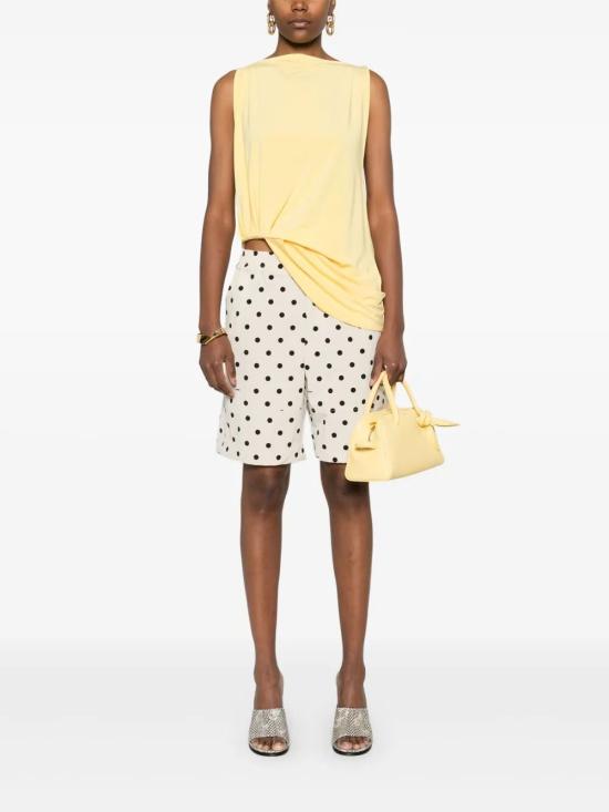 25SS 자크뮈스 민소매 티셔츠 251TO122 2381 250 YELLOW - JACQUEMUS