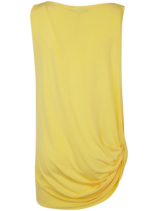 25SS 자크뮈스 민소매 티셔츠 251TO122 2381 250 YELLOW - JACQUEMUS