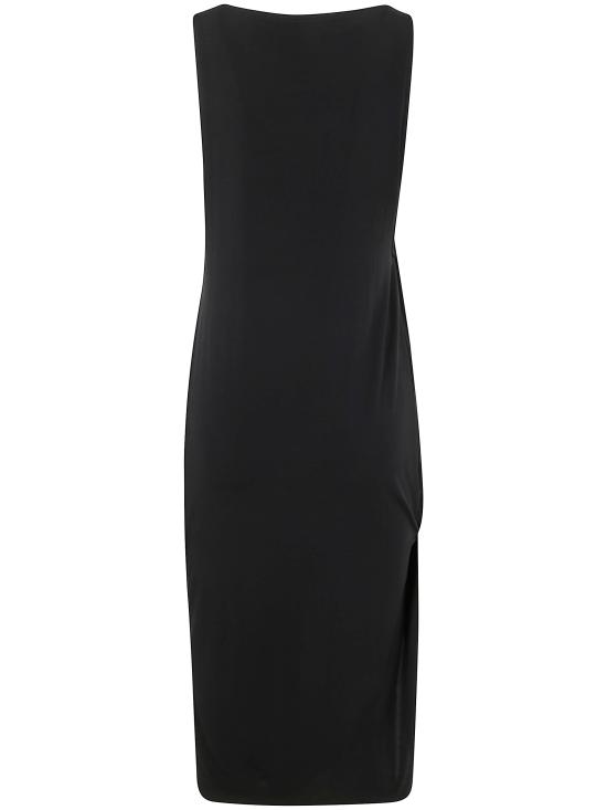 25SS 자크뮈스 미디 원피스 251DR242 2381 990 BLACK - JACQUEMUS