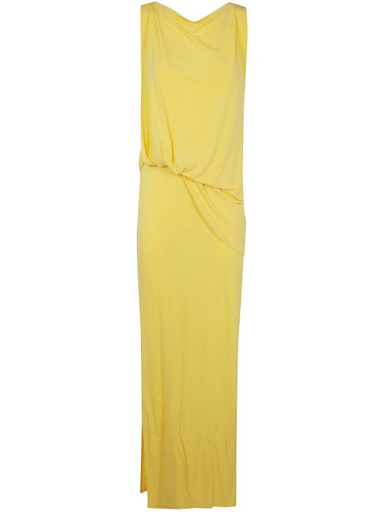 25SS 자크뮈스 롱 원피스 251DR230 2381 250 YELLOW - JACQUEMUS