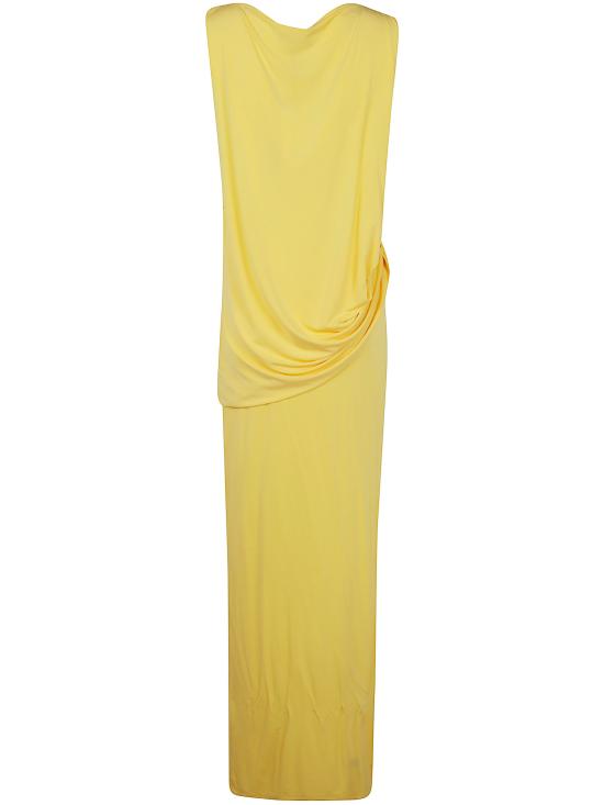 25SS 자크뮈스 롱 원피스 251DR230 2381 250 YELLOW - JACQUEMUS