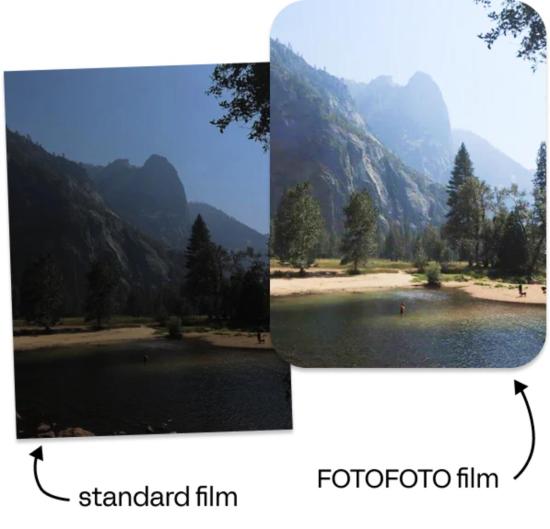  FOTOFOTO 하이테크 Fotofoto 지속 가능하고 재활용 가능한 일회용 카메라 - OTHER BRANDS