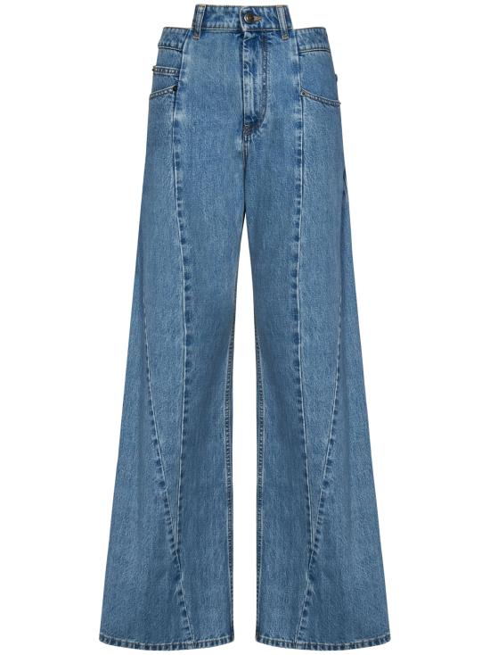 25SS 마르지엘라 스트레이트 팬츠 S51LA0128S30617 966 Blue